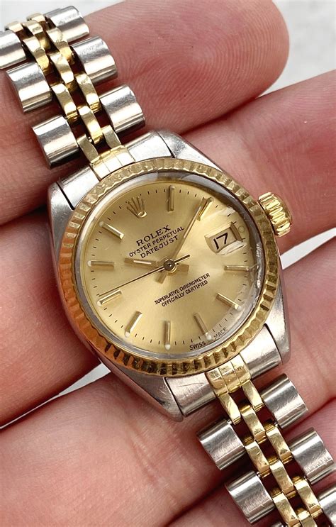 rolex glitzer damen